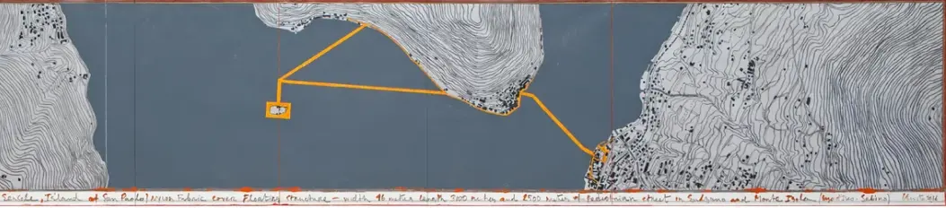 The Floating Piers by Christo design